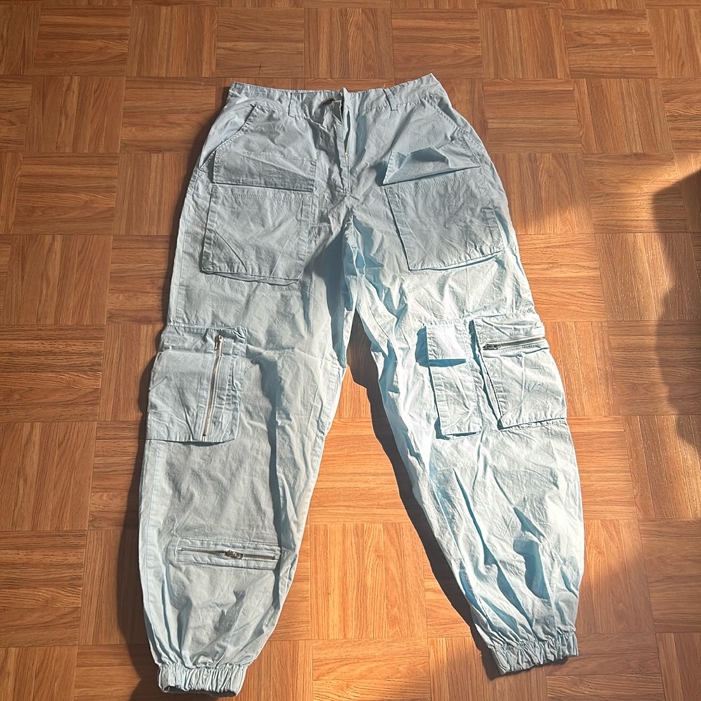 Baby blue Light weight Cargos